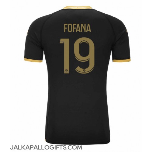 AS Monaco Youssouf Fofana #19 Vieraspaita 2023-24 Lyhythihainen